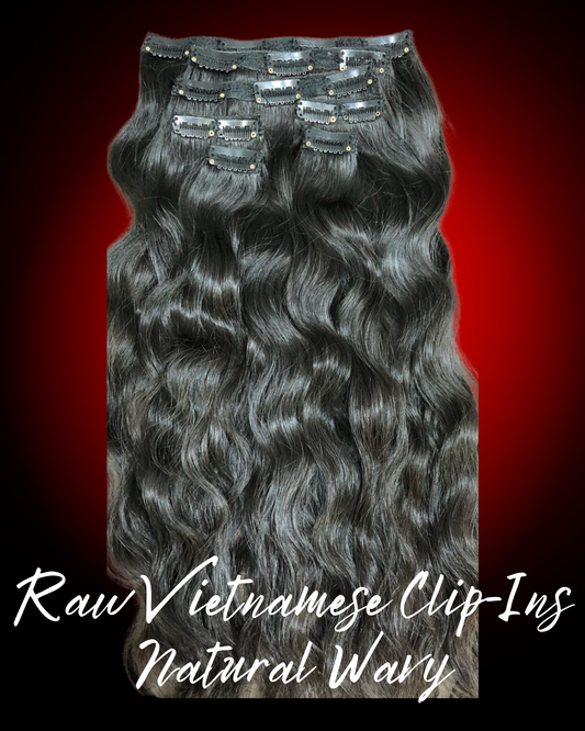 Raw Vietnamese Wavy Clip-Ins